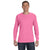 Jerzees Men's Neon Pink 5.6 Oz Dri-Power Active Long-Sleeve T-Shirt