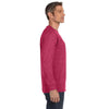 Jerzees Men's Vintage Heather Red 5.6 Oz Dri-Power Active Long-Sleeve T-Shirt