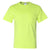 Jerzees Men's Safety Green Dri-Power 50/50 T-Shirt with a Pocket