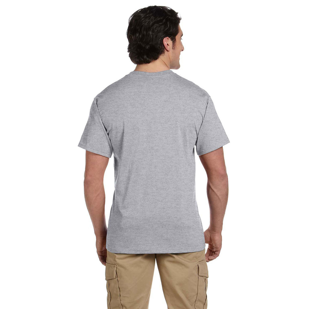 Jerzees Men's Oxford 5.6 Oz Dri-Power Active Pocket T-Shirt