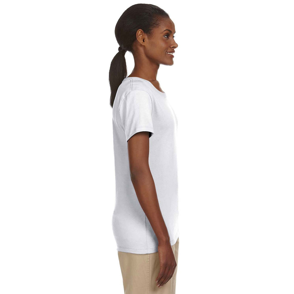 Jerzees Women's White 5.6 Oz. Dri-Power Active T-Shirt