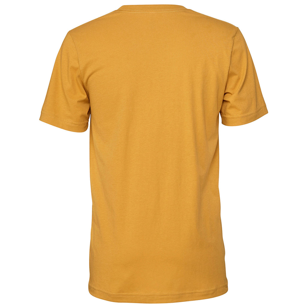 Bella + Canvas Mustard Unisex Jersey T-Shirt