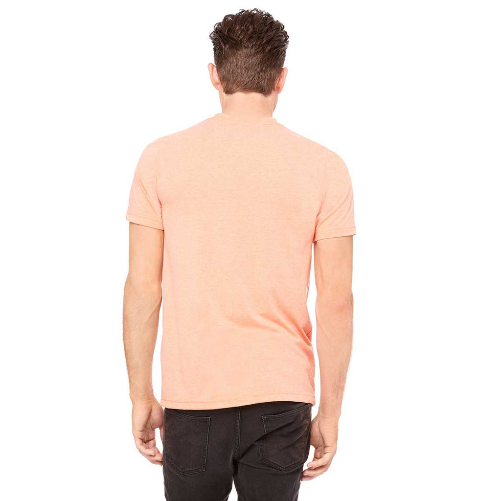 Bella + Canvas Unisex Heather Orange Jersey Short-Sleeve T-Shirt
