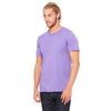 Bella + Canvas Unisex Hthr Team Purple Jersey Short-Sleeve T-Shirt