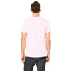 Bella + Canvas Unisex Pink Jersey Short-Sleeve T-Shirt