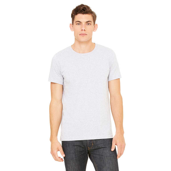 Bella + Canvas Unisex Athletic Heather Made in the USA Jersey Short-Sl