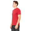 Bella + Canvas Unisex Canvas Red Made in the USA Jersey Short-Sleeve T