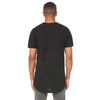 Bella + Canvas Men's Black Long Body Urban T-Shirt