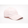 Pacific Headwear Pink Velcro Adjustable Washed Pigment Dyed Cap