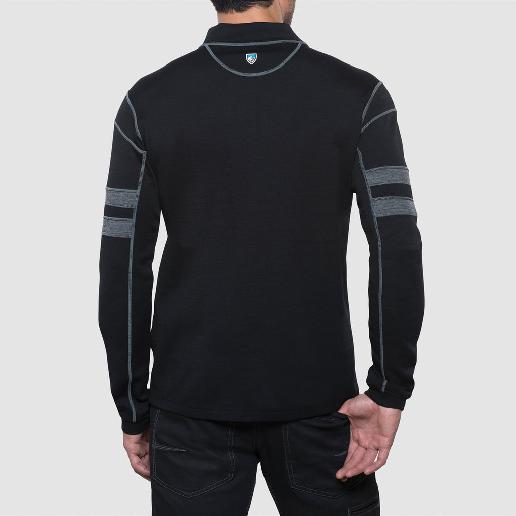 KUHL Men's Black KUHL Team Quarter Zip