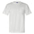 Bayside Men's White Union-Made Short Sleeve T-Shirt with Pocket