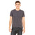 Bella + Canvas Men's Dark Grey Heather Jersey Short-Sleeve Pocket T-Shirt