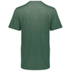 Augusta Sportswear Men's Dark Green Heather Tri-Blend Tee