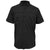 BAW Men's Black Short Sleeve Fishing Shirt