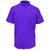 BAW Men's Purple Short Sleeve Fishing Shirt