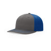 Richardson Charcoal/Royal Lifestyle Structured Twill Back Trucker Hat