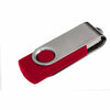 Silver/Red 4 GB Folding USB 2.0 Flash Drive