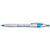 Hub Pens Blue Trim Javalina Chrome Bright Pen with Black Ink