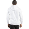 Threadfast Unisex White Ultimate Fleece Pullover Hooded Sweatshirt