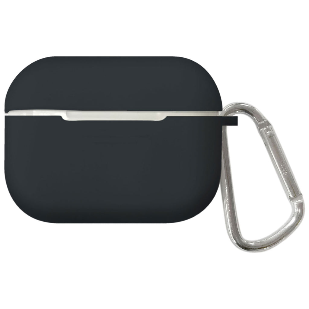 BIC Black Silicone Carrying Case Compatible with AirPods Pro