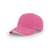 Richardson Women's Hot Pink/White Washed Sandwich Visor Cap