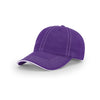 Richardson Women's Purple/White Washed Sandwich Visor Cap