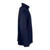 Vantage Men's Navy 1/4-Zip Brushed Back Micro-Fleece Pullover