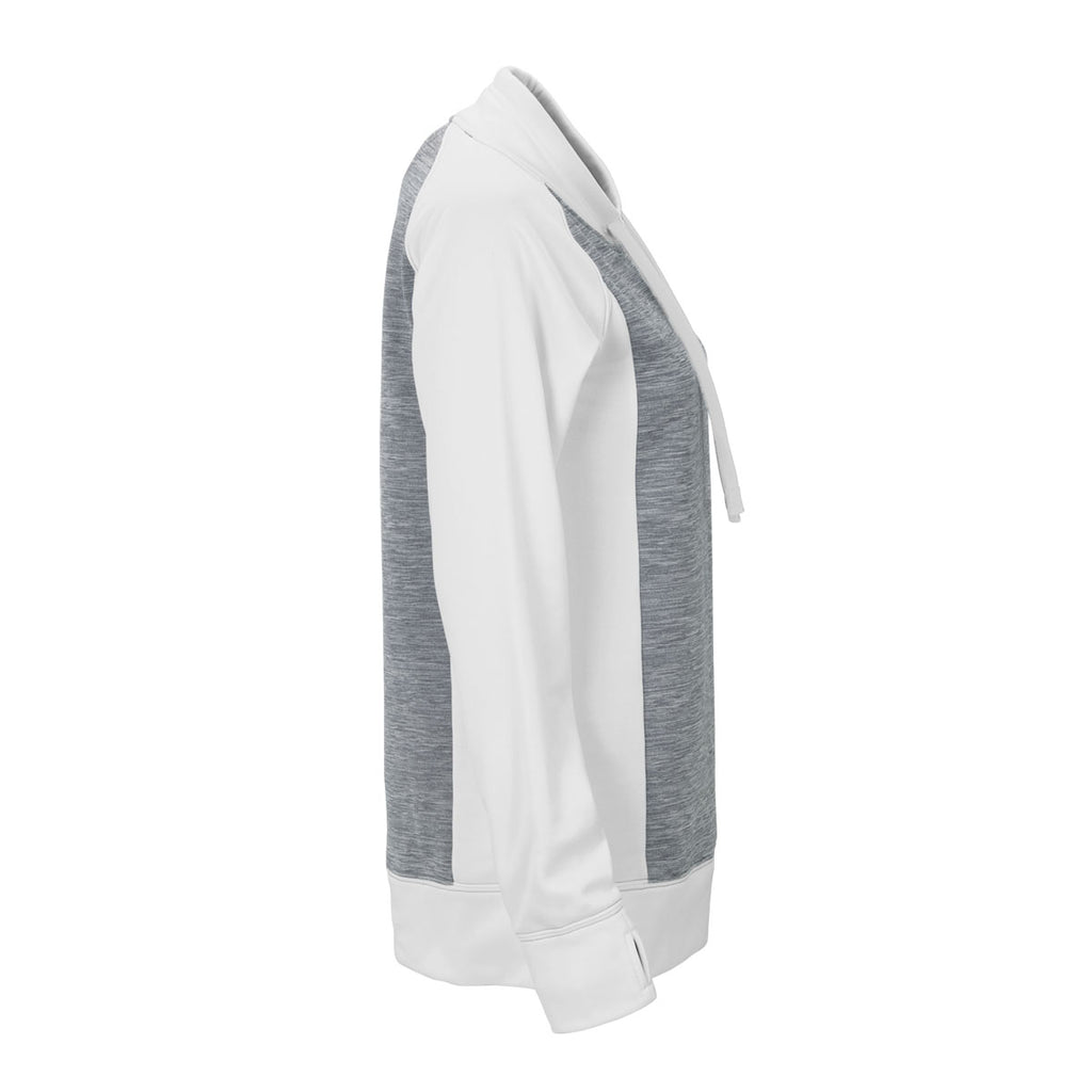 Vantage Women's Grey Spacedye/White Blocked Pullover