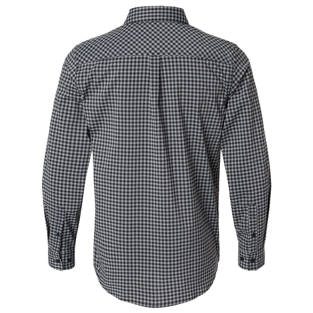 Burnside Men's Grey/Black Technical Stretch Burn Shirt