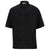 Edwards Men's Black 10 Button Short Sleeve Chef Shirt
