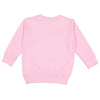 Rabbit Skins Pink Fleece Sweatshirt