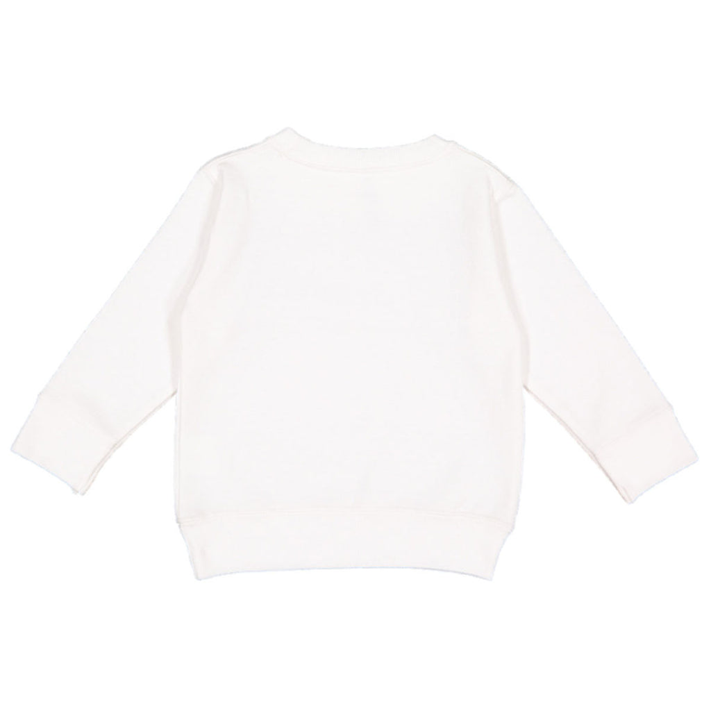 Rabbit Skins White Fleece Sweatshirt