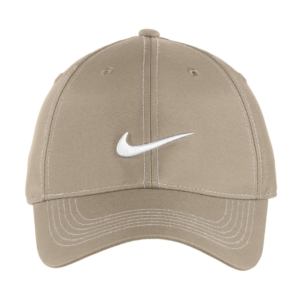 Nike Golf Beige Swoosh Front Cap
