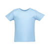 Rabbit Skins Infant Light Blue Cotton Jersey T-Shirt