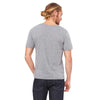 Bella + Canvas Men's Grey Triblend Jersey Wide Neck T-Shirt