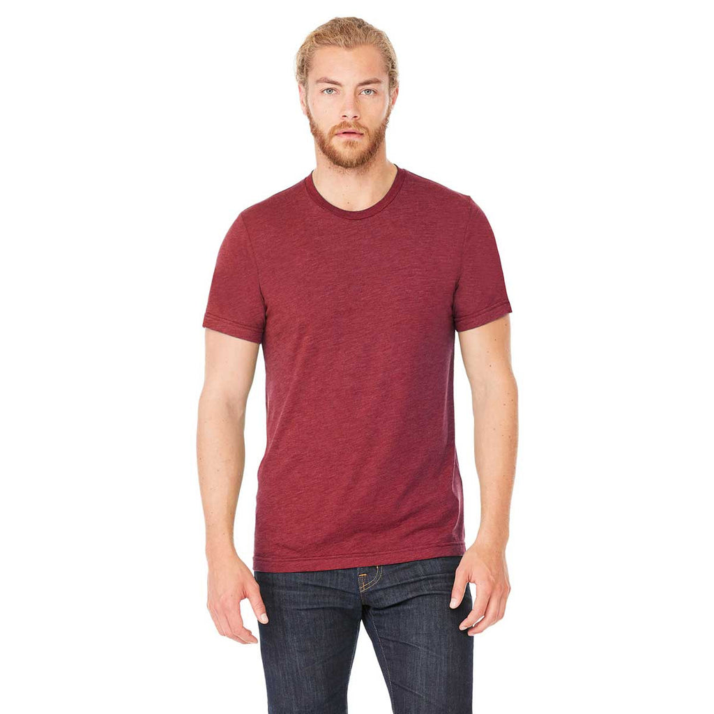 Bella + Canvas Unisex Cardinal Triblend Short-Sleeve T-Shirt