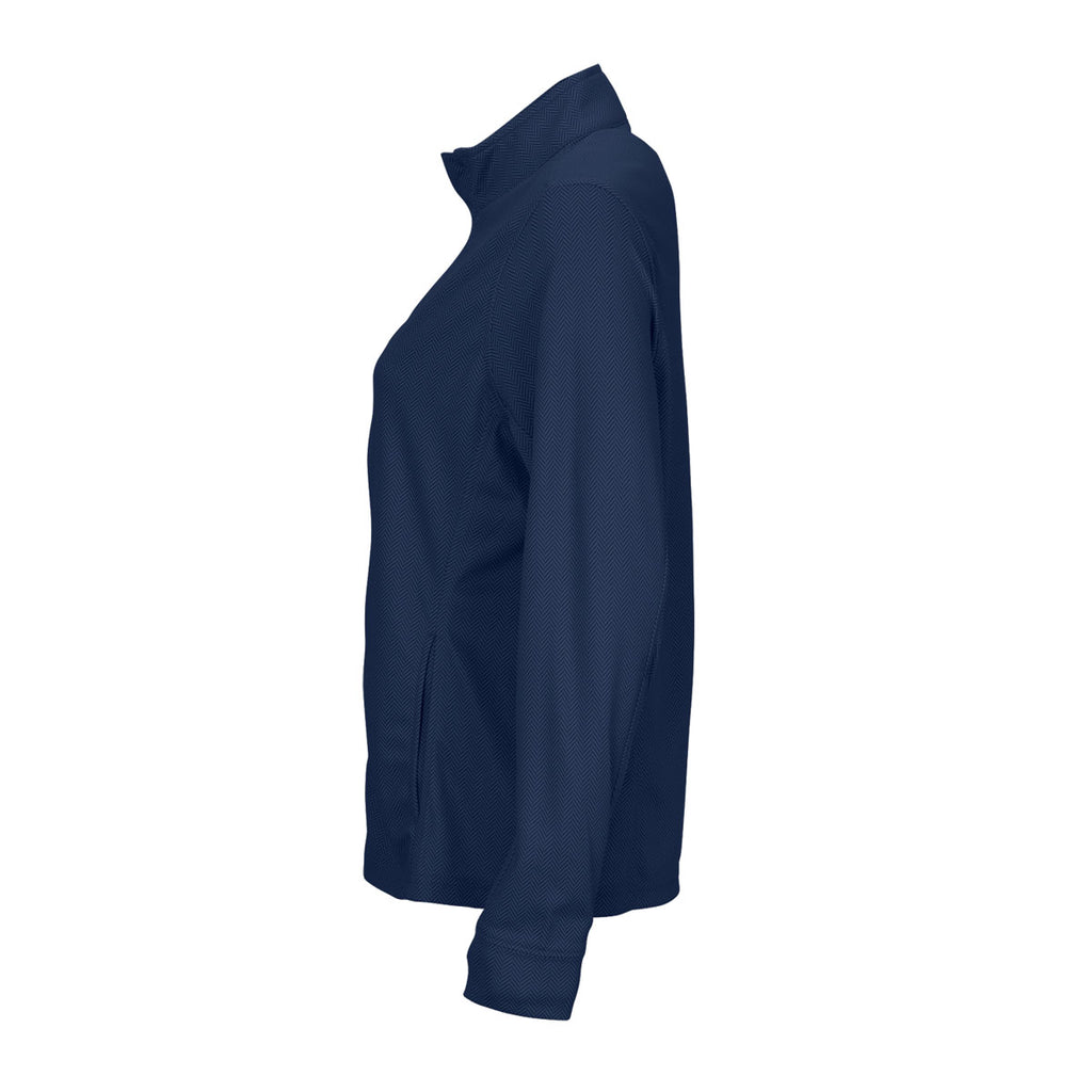 Vantage Women's Navy Pro Herringbone Jacket