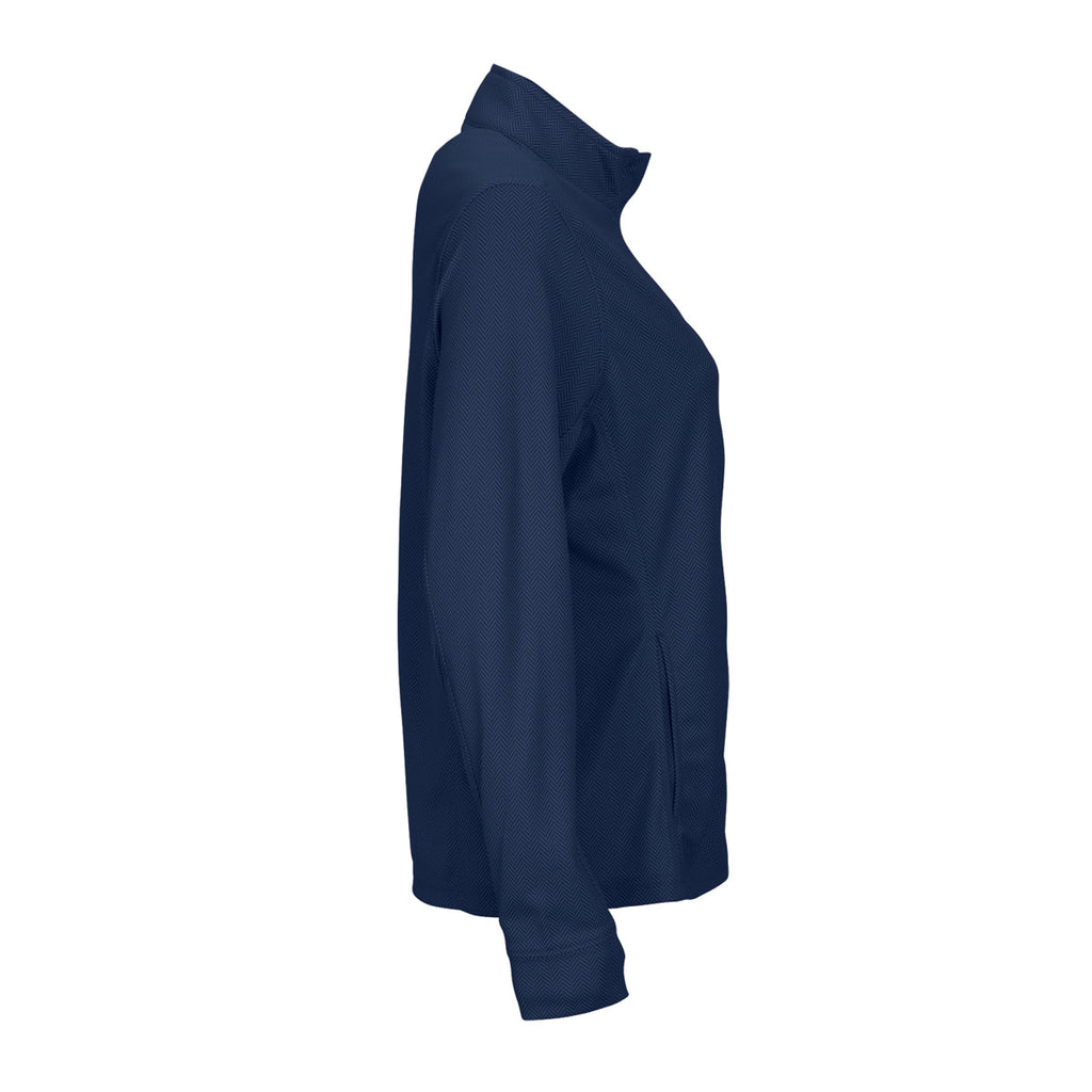 Vantage Women's Navy Pro Herringbone Jacket
