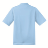 Nike Men's Cirrus Blue Dri-FIT Short Sleeve Pebble Texture Polo