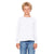 Bella + Canvas Youth White Jersey Long-Sleeve T-Shirt