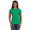 LAT Women's Vintage Green Fine Jersey T-Shirt