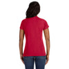 LAT Women's Vintage Red Fine Jersey T-Shirt