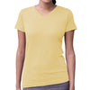 LAT Women's Butter V-Neck Fine Jersey T-Shirt