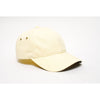 Pacific Headwear Pale Yellow Buckle Strap Adjustable Washed Cap