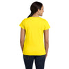 LAT Women's Yellow Fine Jersey T-Shirt