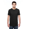 Anvil Men's Black 3.2 oz. Featherweight Short-Sleeve T-Shirt