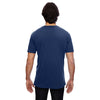Anvil Men's Navy 3.2 oz. Featherweight Short-Sleeve V-Neck T-Shirt