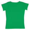 LAT Women's Vintage Green/White Soccer Ringer Fine Jersey T-Shirt
