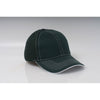 Pacific Headwear Dark Green/White Velcro Adjustable Soft Trucker Mesh Contrast Cap
