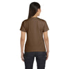 LAT Women's Brown Premium Jersey T-Shirt